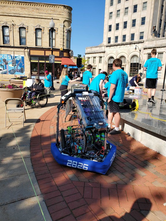 Wave at Oshkosh Into the Night
